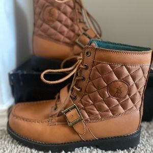 Boys Polo Tan Ranger Boot